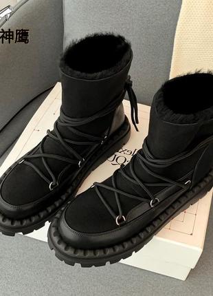 Сапоги в стиле alexander mcqueen