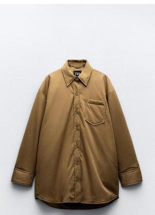 Куртка сорочка zara