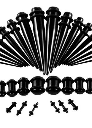 Набір розтяжок для тунелів і плагів 36 шт. від 1.6 мм до 10 мм