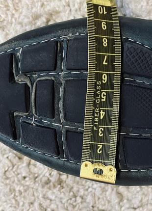 Туфли, макасины prada оригинал бренд кожа размер 41, 40 стелька 26, 26.5 см7 фото