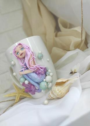 Чашка з русалонькою