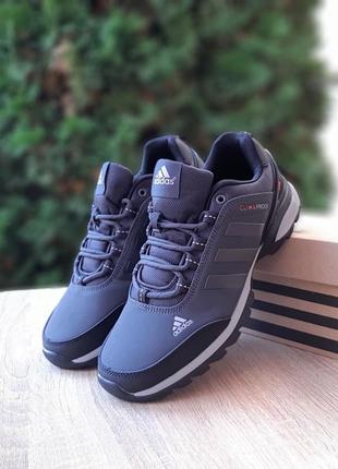 Кроссовки adidas terrex climaproof серые с черным