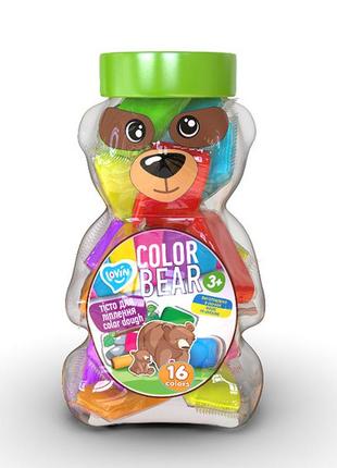 Набір тіста для ліплення "color bear" тм lovin 41185