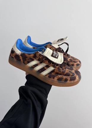 Adidas samba pony wales bonner leopard premium