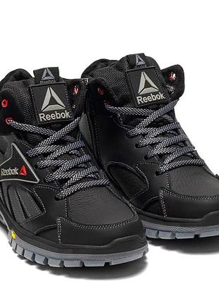 Підліткові зимові черевики reebok чорні 3