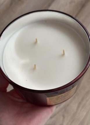 Ароматическая красная свеча pepco home blooming evening 1 кг