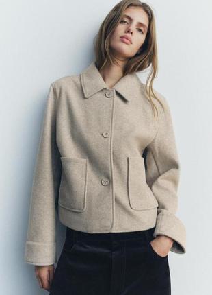 Куртка soft із кишенями zara