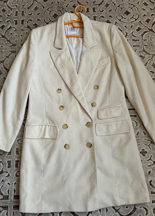 Теплый пиджак 100% шерсть