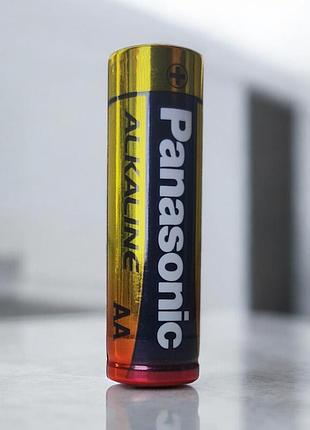 Пальчиковые щелочные батарейки panasonic aa 1.5v батарейки пальчиковые lr6