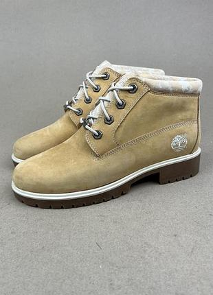 Оригинальные кожаные ботинки timeberland waterproof