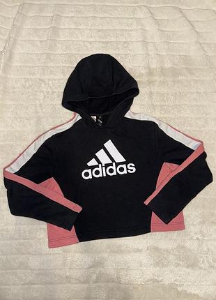 Худі вкорочене кроп - топ від adidas cascat