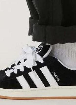 Кроссовки мужские adidas campus core black