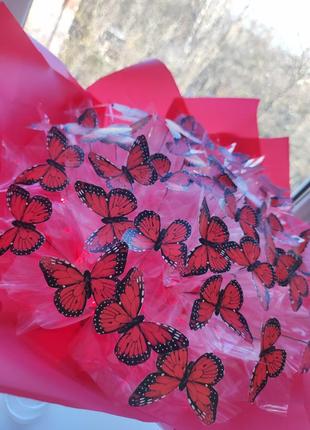 Букет з метеликів2 фото