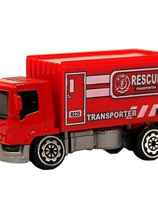 Машинка игрушечная спецтехника автопром 7637 масштаб 1:64 металлическая rescue 5 , лучшая цена