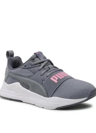 Кросовки puma 37 летние сетка soft foam легкие 23 см