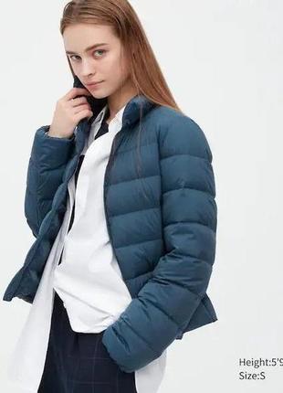 Куртка uniqlo 
женская / пуховая