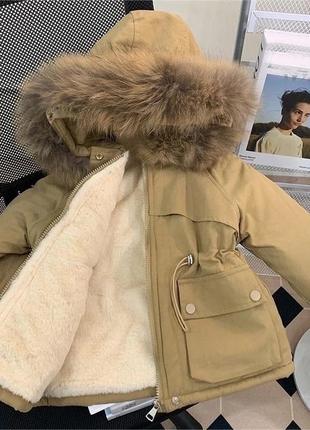 Стильная парка для девочек