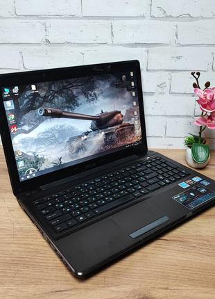 Ноутбук б/в asus k52j діагональ:15.6 intel core i7-740qm @1.73ghz 8 gb ddr3 ati amd radeon hd 6300 (1gb) ssd 256gb