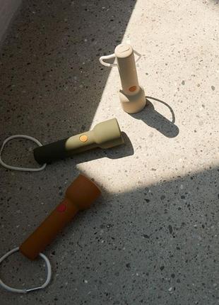 Liewood gry kids flashlight детский силиконовый фонарик golden caramel