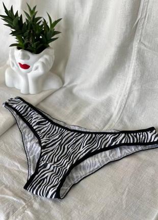 Трусики принту зебра