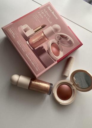 Новинка! лимитированный набор rare beauty selena's lip and cheek faves