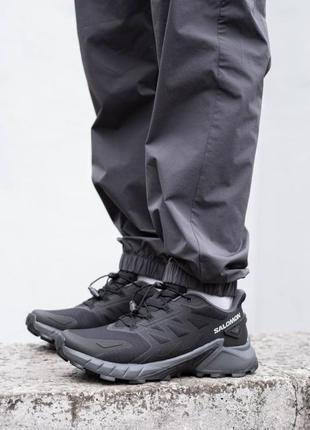 Чоловічі кросівки salomon supercross 4 gore-tex termo black