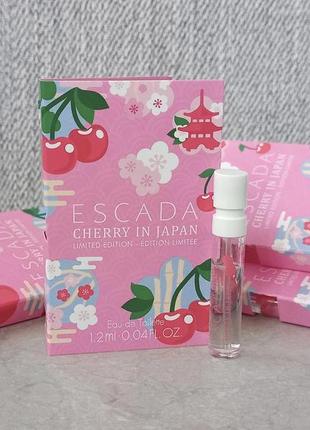 Escada cherry in japan пробник для жінок (оригінал)