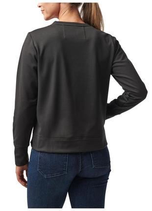 Свитшот женский 5.11 tactical elizabeth crew sweatshirt xs black5 фото