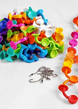Конструктор star toys "stikeez" на присосках, 80 деталей lsb23-16
