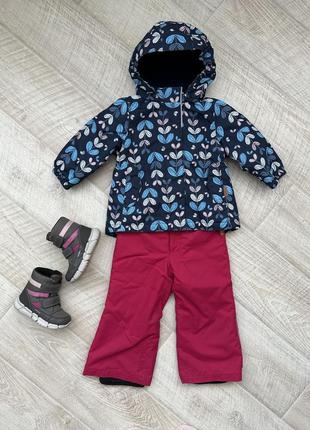 Костюм куртка reima tec ohra та напівкомбінезон reima procyon 2-3 года