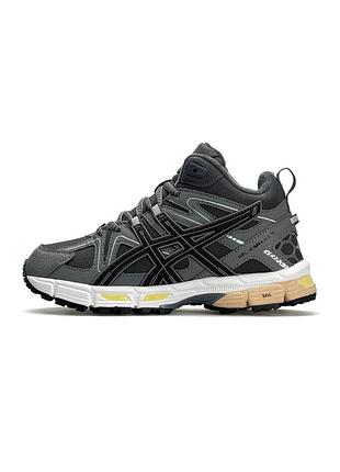 Зимние мужские высокие кроссовки asics gel-kahana 8 🆕 зимние асикс с мехом