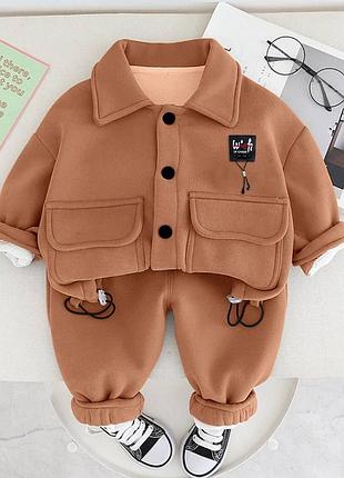 Теплый костюм для мальчика