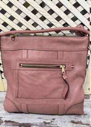 Кожаная вместительная брендовая сумка bally