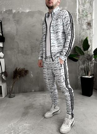 Чоловічий спортивний костюм худі штани 5-888