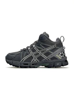 Зимние мужские высокие кроссовки asics gel-kahana 8 🆕 зимние асикс с мехом