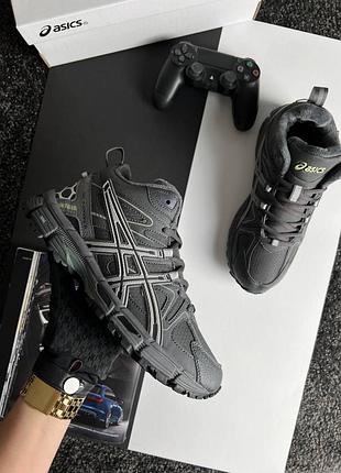 Зимние мужские высокие кроссовки shoes asics gel-kahana 8 🆕 зимние асикс с мехом9 фото