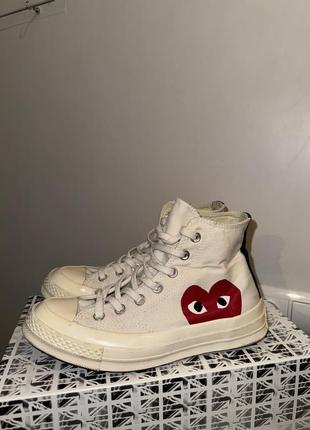 Високі кеди comme des garçons