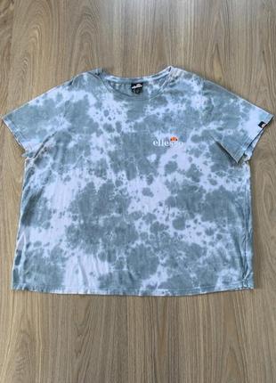 Жіноча футболка оверсайз тай дай ellesse