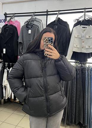 Куртка пуховик пуфер h&m hm s m