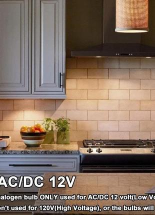 Галогенная лампа g4 20 вт, упаковка з 12 лампочок g4 з регулюванням яскравості для...