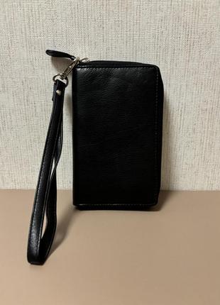 Rfid шкіряний гаманець. стан нового