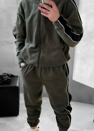 Костюм мужской двойка двухсторонний плотный флис 46-48; 50-52 2plgu1431-0224rве