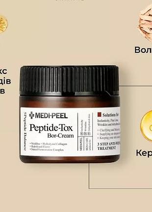 Ліфтинг-крем з пептидним комплексом medi peel peptide-tox bor cream