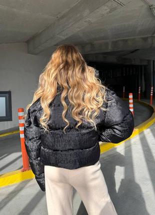 Зимняя куртка оверсайз в стиле balenciaga