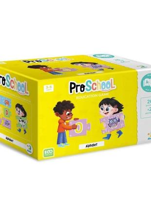 Обучающая игра-пазл "английский алфавит" dodo 301226, 52 эл1 фото