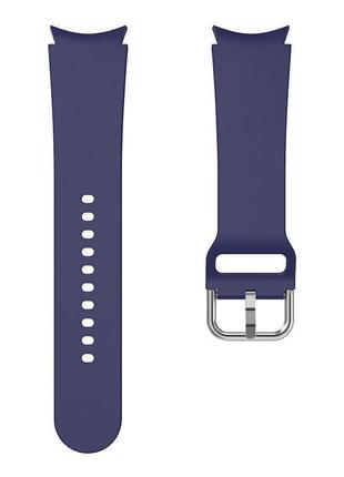 Силиконовый ремешок watchbands oneline для samsung galaxy watch 4 40 мм синий