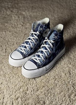 Кеди converse на високій підошві