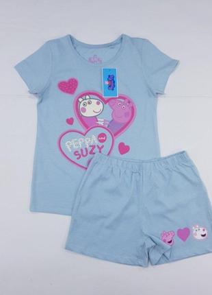 Детский комплект пижама для девочки peppa and suzy
lupilu 2-4 лет, 4-6 лет