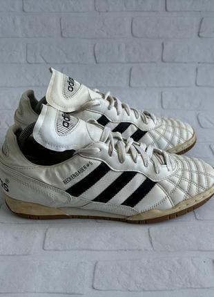 Футзалки sepatu adidas beckenbauer 1998 vintage football soccer y2k 42 бампы залки кроссовки винтаж оригинал