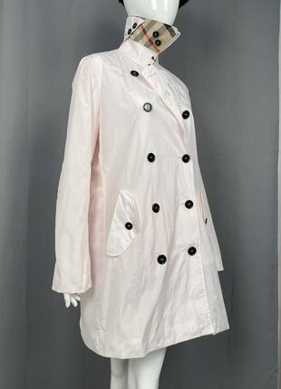 Burberry nylon trench coat легкий нейлоновый плащ, двубортный берберри